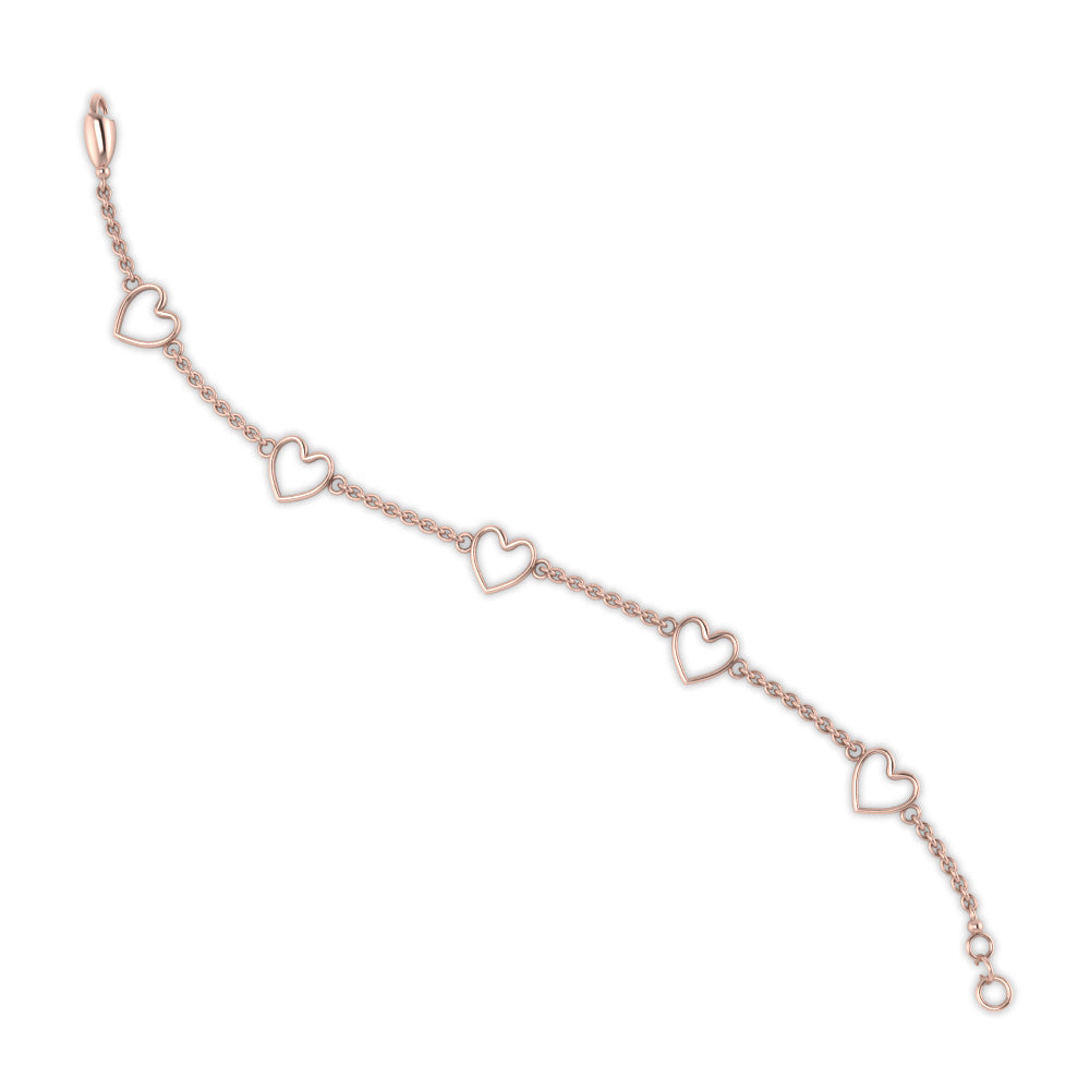 open-heart-love-chain-bracelet-in-rose-gold-FD-BRC8650ANGLE3-NL-RG