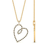 Load image into Gallery viewer, open-heart-shaped-diamond-pendant-with-black-diamond-in-FDPD10783-GBLACK-NL-YG.jpg