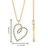 Load image into Gallery viewer, open-heart-shaped-diamond-pendant-with-emerald-in-FDPD10783-GEMGR-NL-YG.jpg