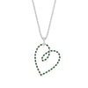 Load image into Gallery viewer, open-heart-shaped-diamond-pendant-with-emerald-in-FDPD10783-GEMGR-NL-WG.jpg