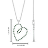 Load image into Gallery viewer, open-heart-shaped-diamond-pendant-with-emerald-in-FDPD10783-GEMGR-NL-WG.jpg