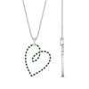 Load image into Gallery viewer, open-heart-shaped-diamond-pendant-with-emerald-in-FDPD10783-GEMGR-NL-WG.jpg