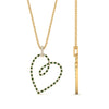 Load image into Gallery viewer, open-heart-shaped-diamond-pendant-with-emerald-in-FDPD10783-GEMGR-NL-YG.jpg
