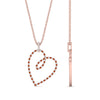 Load image into Gallery viewer, open-heart-shaped-diamond-pendant-with-orange-sapphire-in-FDPD10783-GSAOR-NL-RG.jpg