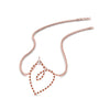Load image into Gallery viewer, open-heart-shaped-diamond-pendant-with-orange-sapphire-in-FDPD10783-GSAOR-NL-RG.jpg