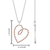 Load image into Gallery viewer, open-heart-shaped-diamond-pendant-with-orange-sapphire-in-FDPD10783-GSAOR-NL-WG.jpg