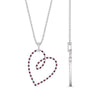 Load image into Gallery viewer, open-heart-shaped-diamond-pendant-with-pink-sapphire-in-FDPD10783-GSADRPI-NL-WG.jpg