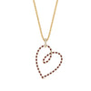 Load image into Gallery viewer, open-heart-shaped-diamond-pendant-with-pink-sapphire-in-FDPD10783-GSADRPI-NL-YG.jpg