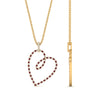 Load image into Gallery viewer, open-heart-shaped-diamond-pendant-with-pink-sapphire-in-FDPD10783-GSADRPI-NL-YG.jpg