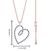 Load image into Gallery viewer, open-heart-shaped-diamond-pendant-with-sapphire-in-FDPD10783-GSABL-NL-RG.jpg