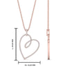 Load image into Gallery viewer, open-heart-shaped-pendant-with-diamond-in-FDPD10783-NL-RG.jpg