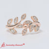 Load image into Gallery viewer, open-leaf-fashion-diamond-engagement-ring-in-rose-gold-FD-8342ANGLE3-NL-RG