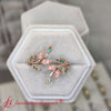 Load image into Gallery viewer, open-leaf-fashion-diamond-engagement-ring-with-emerald-in-14K-rose-gold-FD8342GEMGR-NL-RG-Box
