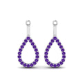 Thumbnail 78 - open-pear-drop-purple-topaz-earring-jackets-in-white-gold-FDEAR85847GVITOANGLE2-NL-WG-GS.jpg