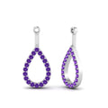 Thumbnail 76 - open-pear-drop-purple-topaz-earring-jackets-in-white-gold-FDEAR85847GVITOANGLE2-NL-WG-GS.jpg