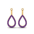 Thumbnail 81 - open-pear-drop-purple-topaz-earring-jackets-in-yellow-gold-FDEAR85847GVITOANGLE2-NL-YG-GS.jpg