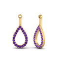 Thumbnail 79 - open-pear-drop-purple-topaz-earring-jackets-in-yellow-gold-FDEAR85847GVITOANGLE2-NL-YG-GS.jpg