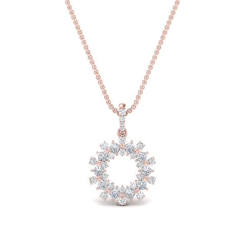 open-round-cluster-diamond-necklace-in-FDPD10454-NL-RG
