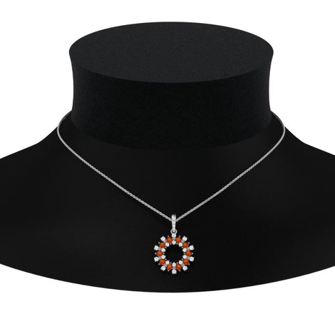 open-round-cluster-orange-sapphire-necklace-in-FDPD10454GSAOR-NL-WG
