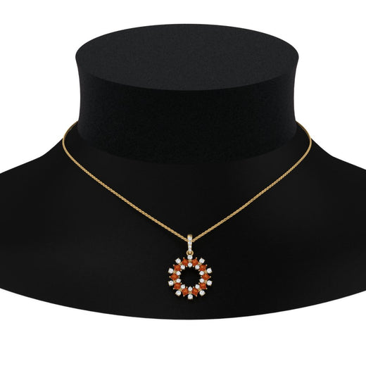 open-round-cluster-orange-sapphire-necklace-in-FDPD10454GSAOR-NL-YG