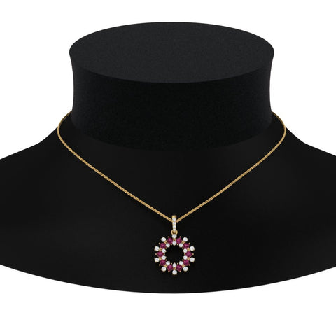 open-round-cluster-pink-sapphire-necklace-in-FDPD10454GSADRPI-NL-YG