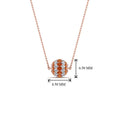 Thumbnail 23 - orange-sapphire-ball-pendant-0.70-ct-in-FDPD8433GSAOR-NL-RG