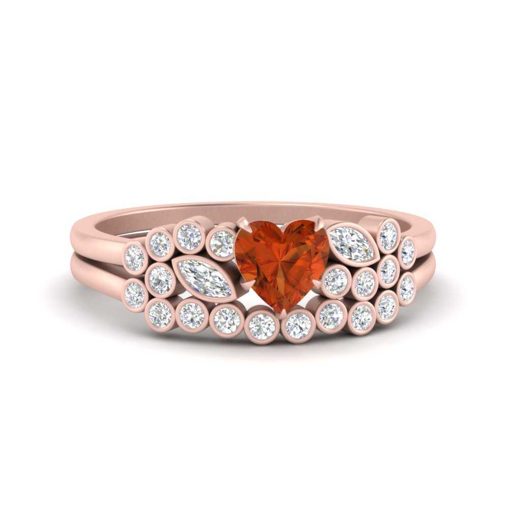 orange-sapphire-heart-cluster-diamond-wedding-ring-set-in-rose-gold-FDENS3110HTGSAOR-NL-RG.jpg