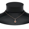 Load image into Gallery viewer, orange-sapphire-pear-shaped-double-halo-diamond-pendant-in-FDPD86826PE(6.0X4.0MM)GSAOR-NL-RG-GS