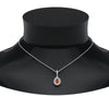 Load image into Gallery viewer, orange-sapphire-pear-shaped-double-halo-diamond-pendant-in-FDPD86826PE(6.0X4.0MM)GSAOR-NL-WG-GS