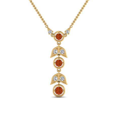 orange-sapphire-petal-diamond-drop-necklace-in-FDPD8598GSAORANGLE2-NL-YG