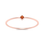 Load image into Gallery viewer, orange-sapphire-princess-stackable-ring-band-in-rose-gold-FD9390PRRGSAOR-NL-RG.jpg
