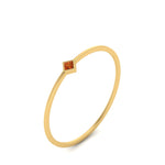 Load image into Gallery viewer, orange-sapphire-princess-stackable-ring-band-in-yellow-gold-FD9390PRRGSAOR-NL-YG.jpg
