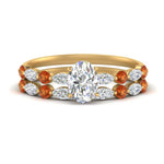 Load image into Gallery viewer, orange-sapphire-round-and-marquise-oval-bridal-wedding-rings-in-yellow-gold-FD9398OV1GSAOR-NL-YG_6db1e202-de72-42cb-af5d-8840c3a460b7.jpg?v=1756378563