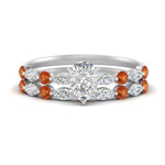 Load image into Gallery viewer, orange-sapphire-round-and-marquise-pear-bridal-wedding-rings-in-white-gold-FD9398PE1GSAOR-NL-WG_bc885d36-d3d3-4854-b9e8-a1976a765e0a.jpg?v=1756378588
