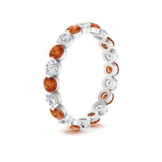 2 Carat Round Cut Shared Prong Eternity Ring