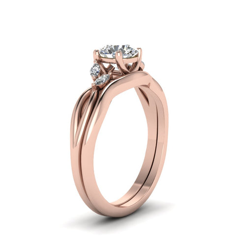 organic-diamond-round-cut-marquise-accent-ring-in-14K-rose-gold-FD8300ROANGLE2-NL-RG