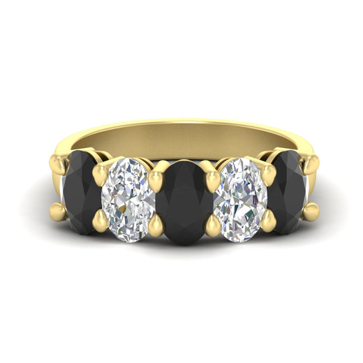 oval-5-stone-wedding-band-black-diamond-4-carat-in-yellow-gold-fdwb8008ovblacksleep-4.00ct-nl-yg.jpg