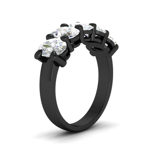 oval-5-stone-wedding-band-diamond-4-carat-in-black-gold-fdwb8008ovangle2-4.00ct-nl-bg