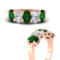 Thumbnail 17 - oval-5-stone-wedding-band-emerald-4-carat-in-rose-gold-fdwb8008ovgemgrangle3-4.00ct-nl-rg.jpg