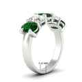 Thumbnail 50 - oval-5-stone-wedding-band-emerald-4-carat-in-white-gold-fdwb8008ovgemgrangle2-4.00ct-nl-wg-hw.jpg