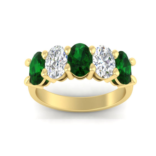 oval-5-stone-wedding-band-emerald-4-carat-in-yellow-gold-fdwb8008ovgemgrangle5-4.00ct-nl-yg.jpg