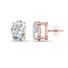 Load image into Gallery viewer, Stud Mens Earring Basket Oval Shaped