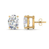 Load image into Gallery viewer, Stud Mens Earring Basket Oval Shaped