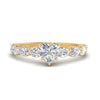 Load image into Gallery viewer, Oval Accented Heart Shaped Engagement Ring