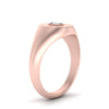 Load image into Gallery viewer, Gold Baguette Signet Ring