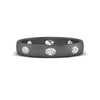 Load image into Gallery viewer, oval-bezel-set-spaced-eternity-diamond-band-in-black-gold-FD10979OV-NL-BG