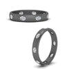 Load image into Gallery viewer, oval-bezel-set-spaced-eternity-diamond-band-in-black-gold-FD10979OV-NL-BG