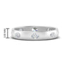Load image into Gallery viewer, oval-bezel-set-spaced-eternity-diamond-band-in-white-gold-FD10979OV-NL-WG