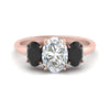 Load image into Gallery viewer, oval-black-diamond-3-stone-basket-engagement-ring-in-rose-gold-FD10416OVRGBLACK-NL-RG