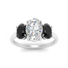 Load image into Gallery viewer, oval-black-diamond-3-stone-basket-engagement-ring-in-white-gold-FD10416OVRGBLACKANGLE5-NL-WG